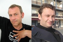 De gauche à droite : Yves Pagès, Frédéric Ciriez